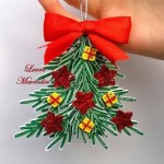 DIY Quilling Christmas Decoration -4