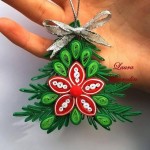 DIY Quilling Christmas Decoration -5