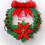 DIY Quilling Christmas Decoration -6
