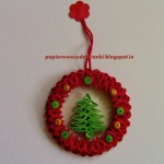 DIY Quilling Christmas Decoration -8