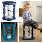 DIY Sand Hourglass Time Out Chair With Plastic Drink Bottles
