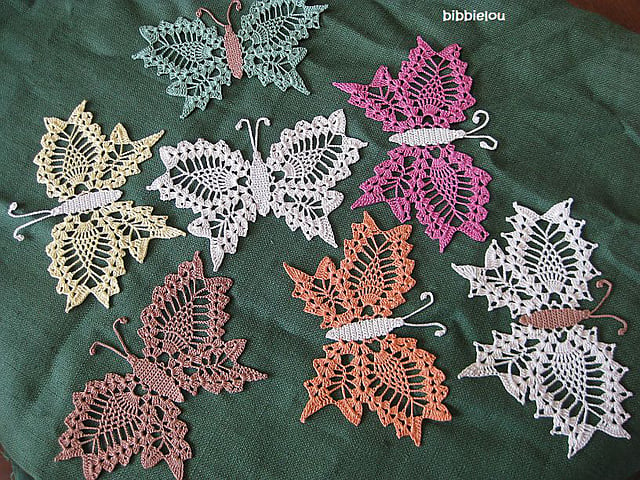Delicate Crochet Butterfly