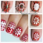 Holiday Sweater Nail Art