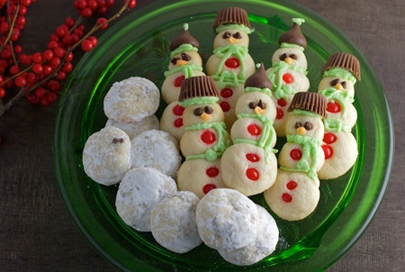 Little Snowman Festive Cookie