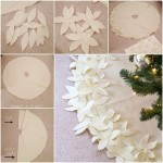 NO-SEW Christmas Tree Skirt