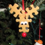 Puzzling Rudolph ornaments