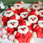 Roly-Poly Santa Cookie
