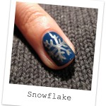Snowflake Nail Art-1