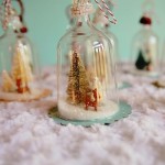 Vintage Inspired Bell Jar Ornaments