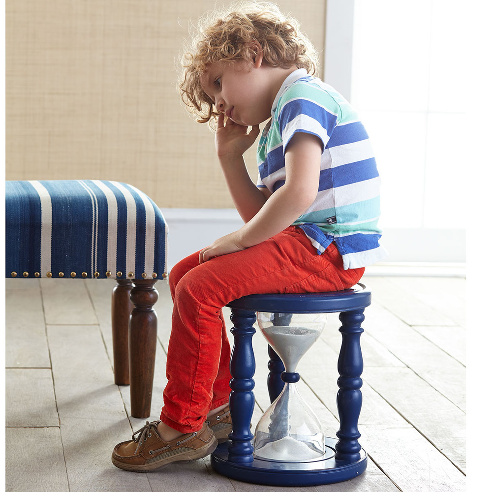 DIY Sand Hourglass Time Out Stool With Plastic Drink Bottles