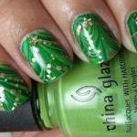 water marble Christmas Tree