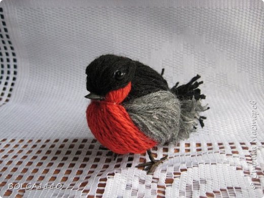 DIY Yarn Birdies