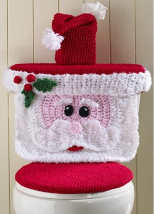 DIY Crochet Bathroom Christmas Pattern