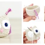 DIY Crocheted Owls with Free Patterns