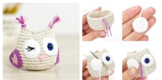 DIY Crocheted Owls with Free Patterns
