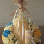 DIY Barbie Chocolate Bouquet dress-27