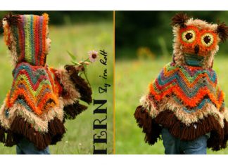 DIY Crochet Or Knit Cute Owl Kids Clothes