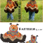 corn Owl Poncho Crochet