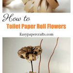 Diy Toilet Paper Roll Flowers