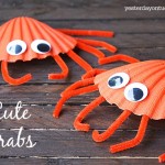 Adorable Seashell Craft Ideas-seashell-Cute-Crabs