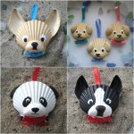 Adorable Seashell Craft Ideas-seashell-animal-Ornaments