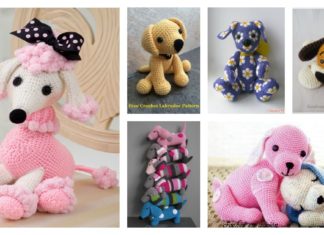 Crochet Adorable Amigurumi Stuffed Dog Pattern Collections