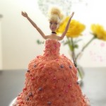 DIY Barbie Doll Cake with Heavy Whipping Cream Frosting-DIY Barbie Doll Cake with Heavy Whipping Cream Frosting-010