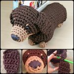 Dachshund Crochet free Pattern