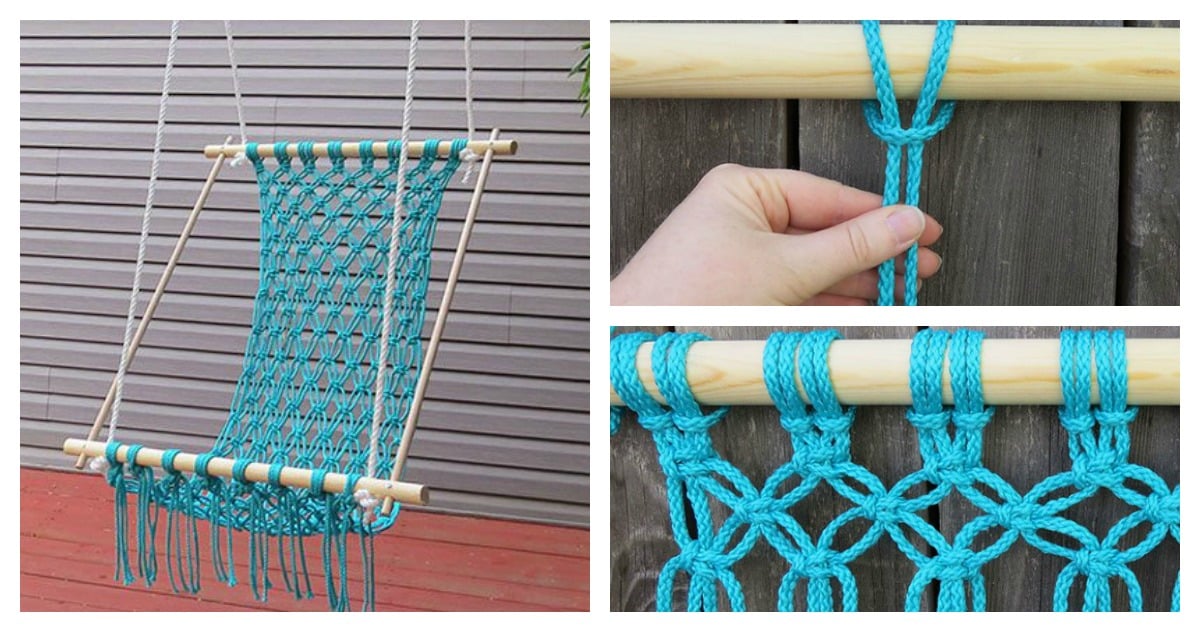 Make a Macrame Lawn Chair