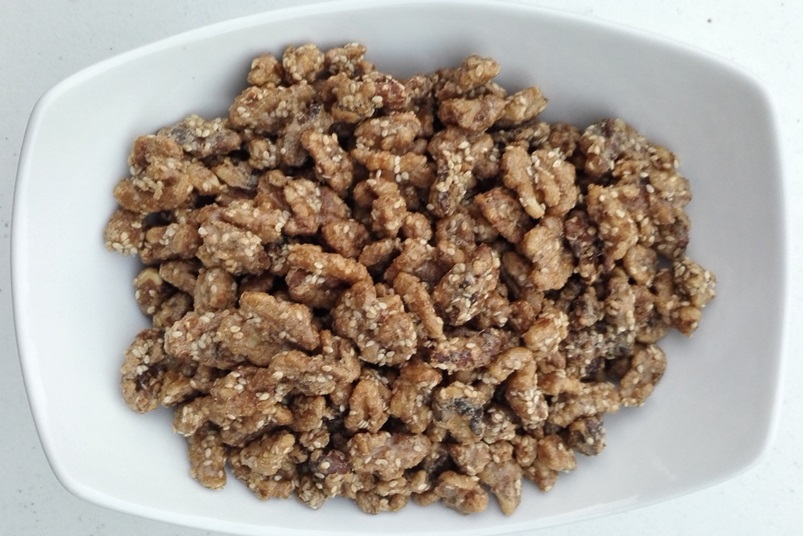 Toasted  Yummy Crispy Sesame Walnuts