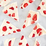 raspberry cheese cake-Tasty Yogurt Topping Ideas to Inspire Your Next kids Snack-strawberry-yogurt-bark-009