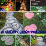 10 Cool DIY Garden Path Ideas diy