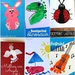 Adorable Footprint Crafts for Kids