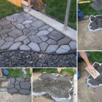 Cool DIY Garden Path Ideas Easy Stone Path