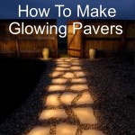 Cool DIY Garden Path Ideas Glowing Pavers path