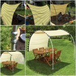 DIY Adjustable Sun Tracking Canopy-outdoor