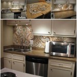 DIY Awesome Mosaic Back splash for Your Kitchen-2