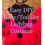 Easy DIY Baby Ladybug Costume