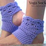 Crochet perfect yoga socks with free patternCrochet perfect yoga socks with free pattern