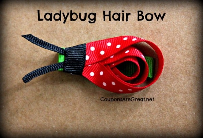 Ladybug-Hair-Bow-clip