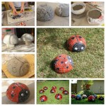 Ladybug Mosaic Garden craft