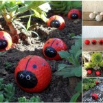 diy Golf Ball Ladybugs craft