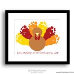 turkey footprint  art craft