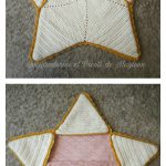 Baby Star Cocoon Baby Blanket Wrap Cozy Free Crochet Pattern