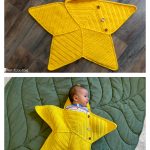 Baby Star Sleep Sack Free Crochet Pattern