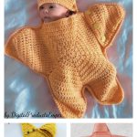 Baby Star Snuggy Crochet Pattern