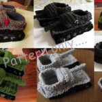 Crochet Panzer Tank Slippers 1
