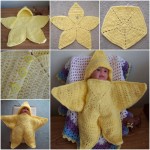 Crochet Twinkle Twinkle Star bunting with Free Pattern