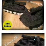 Panzer Tank Slippers Free Crochet Pattern
