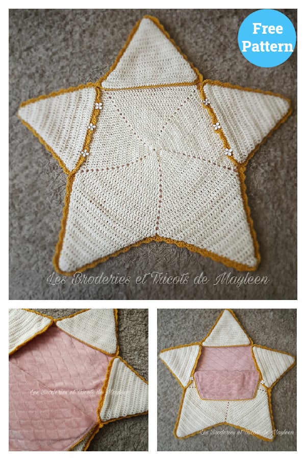 Star Baby Sleeping Bag Free Crochet Pattern